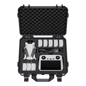 LEKUFEE – Maletín rígido e impermeable para DJI Mini 3 / Mini 3 Pro